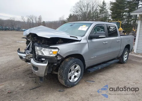 2019 Ram 1500 Big Horn/Lone Star 4X4 5'7 Box из США, поврежденный, VIN 1C6SRFFT5KN737730